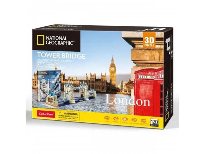 Cubic Fun London: Tower Bridge (120) 3D Puzzle