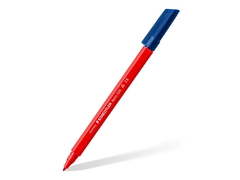 Staedtler Fibre-tip pen Noris.10 pcs red