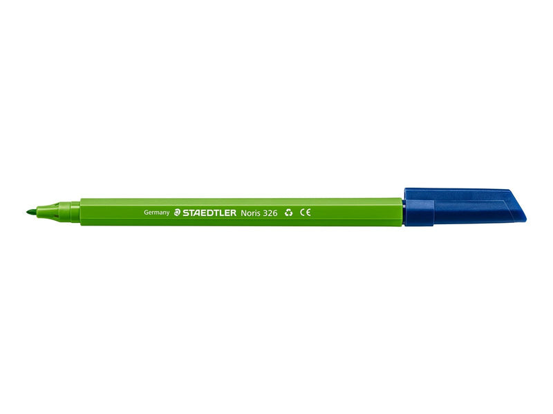 Staedtler Fibre-tip pen Noris.10 pcs green