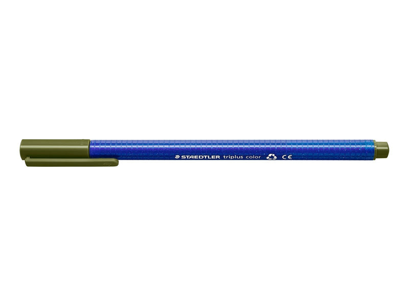 Staedtler Fibre-tip triplus color rPP.10 pcs green
