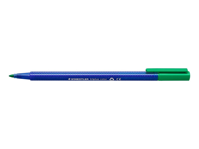 Staedtler Fibre-tip triplus color rPP.10 pcs green