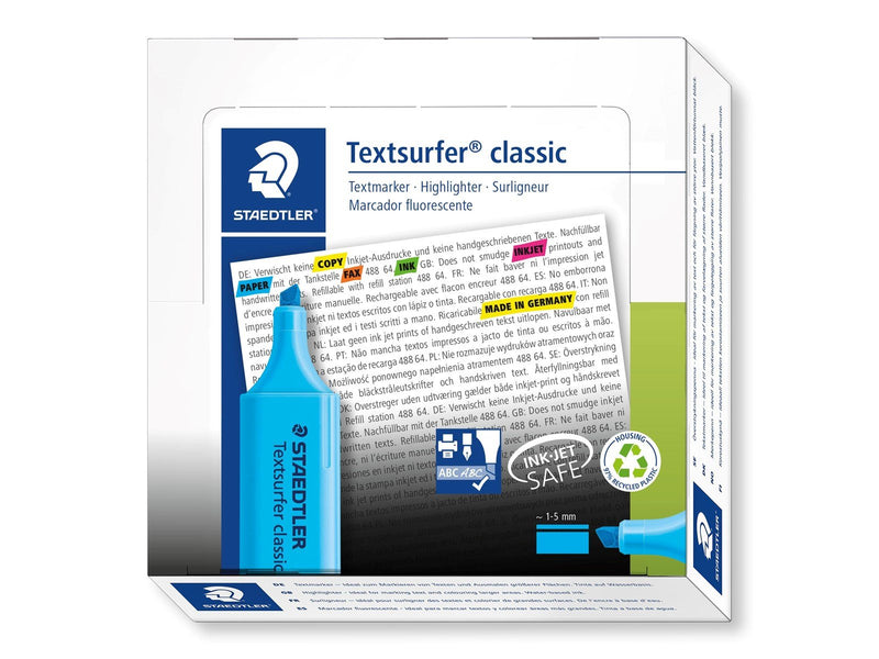 Staedtler Highlighter Textsurfer cl. 10 pcs blue