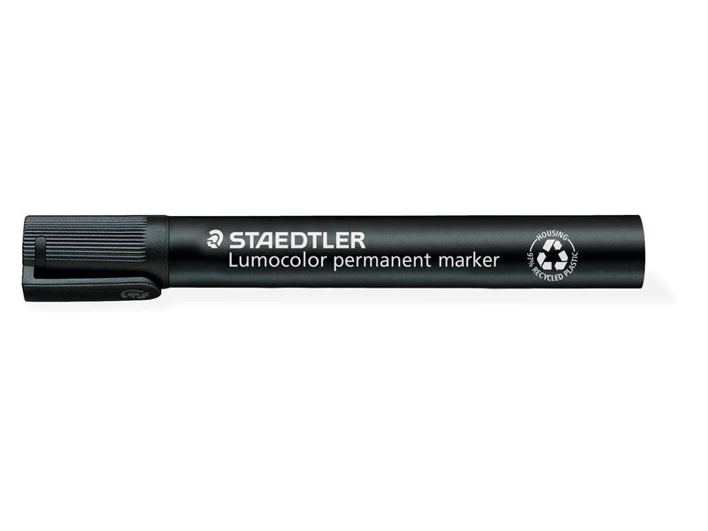 Staedtler Marker Lumocolor permanent.10 pcs Black