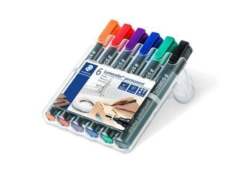 Staedtler Marker Lumocolor permanent 6pcs.box