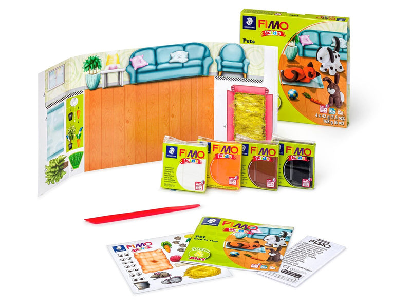 Staedtler Set Mod. clay FIMO kids F&P Pets