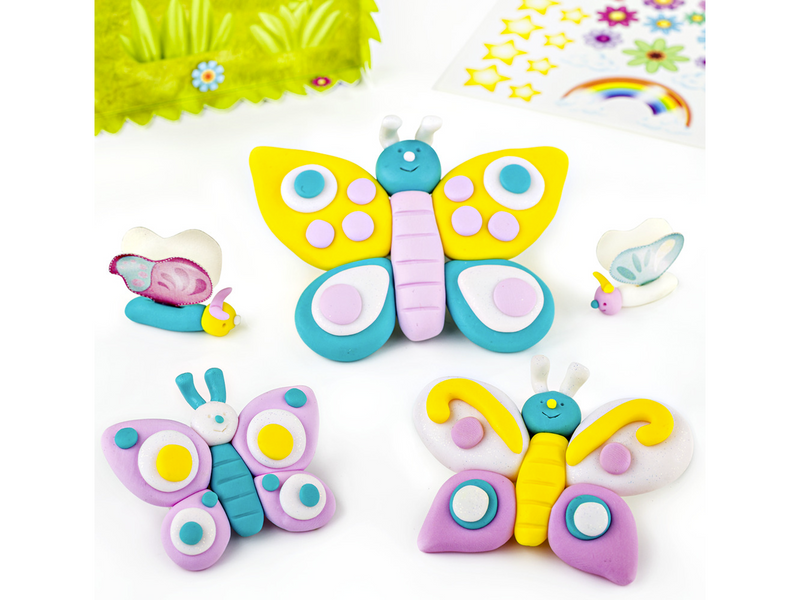 Staedtler Set Mod. clay Fimo kids F&P Butterf