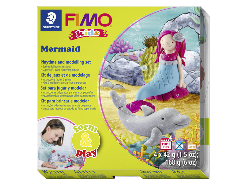Staedtler Set Mod. clay FIMO kids F&P Mermaid
