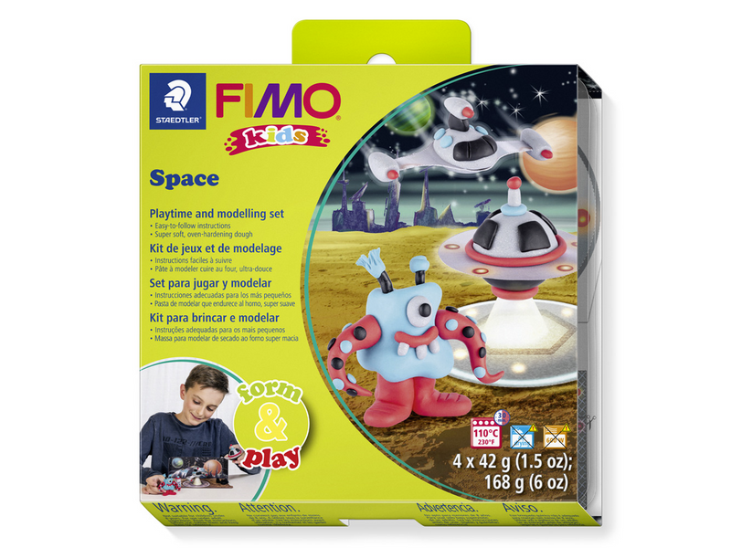 Staedtler Set Mod. clay Fimo kids F&P Space