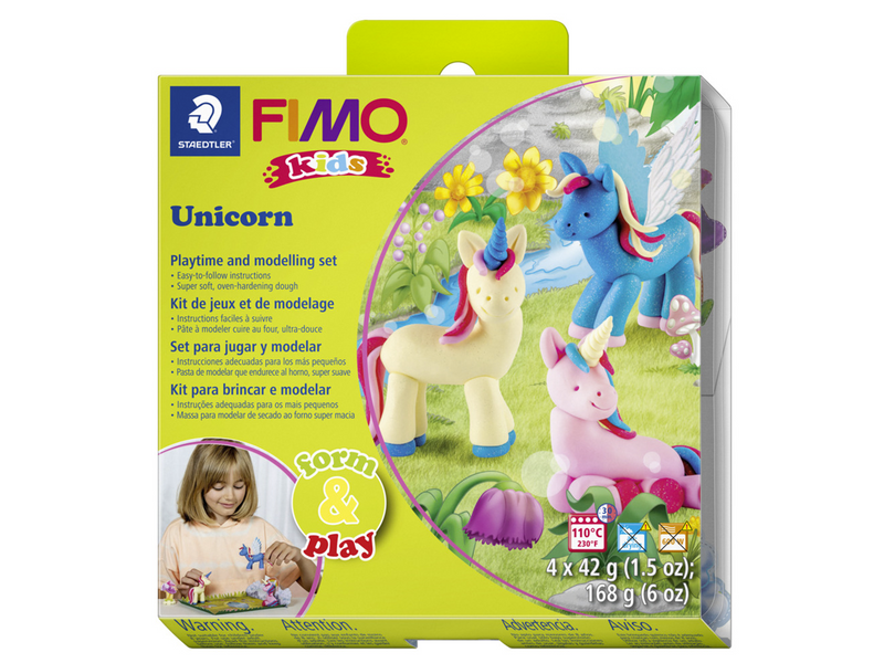 Staedtler Set Mod. clay FIMO kids F&P Unicorn
