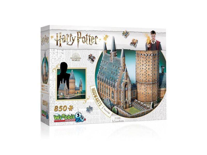 Wrebbit 3D Harry Potter - Hogwarts Great Hall (850) 3D Puzzle