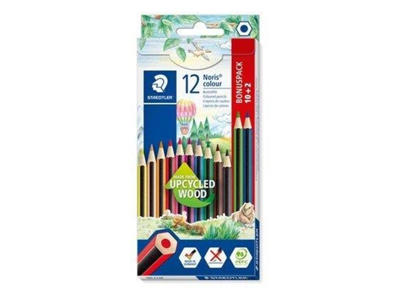 Staedtler Col. pencil Noris c. 12pc 100% PEFC