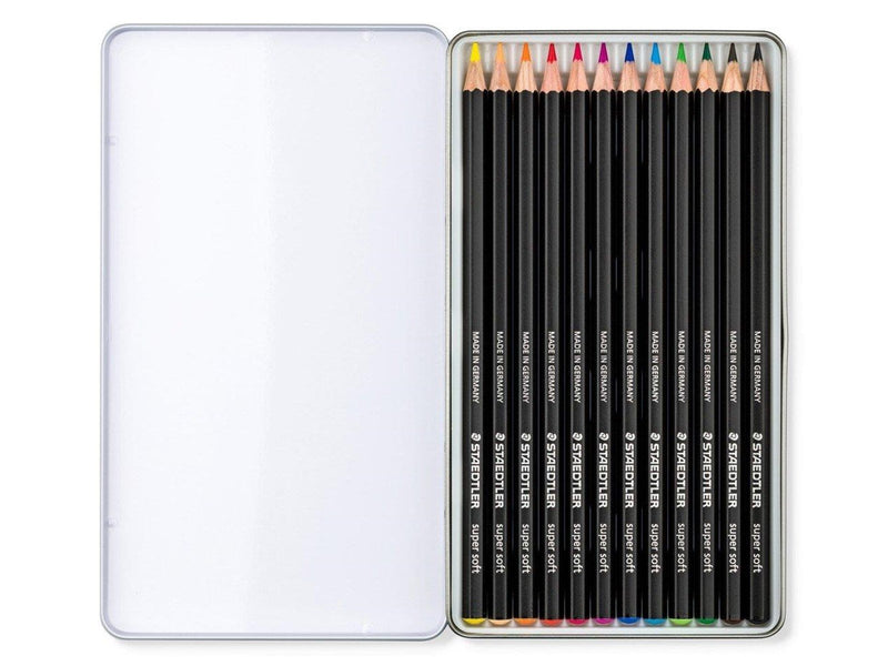Staedtler Coloured pencil soft12pcs 100% PEFC