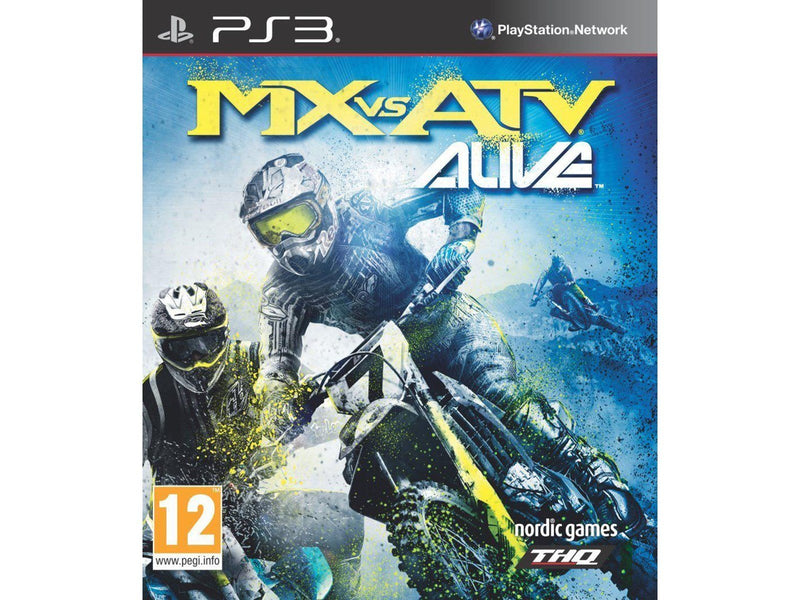 MX vs ATV Alive - Sony PlayStation 3 - Rennspiel - PEGI 12