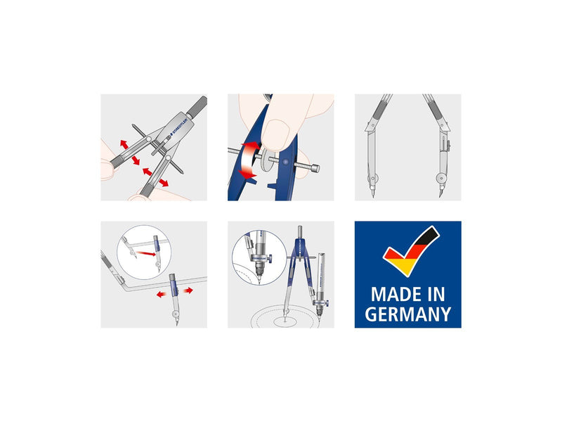 Staedtler Compass Mars 552 Comfort w.extens.b