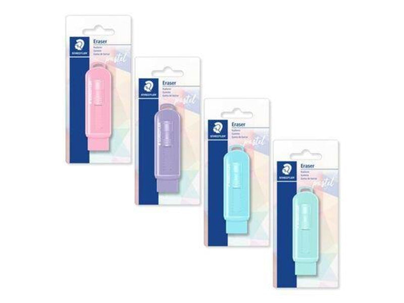 Staedtler Eraser with slid. plastic sleeve P.