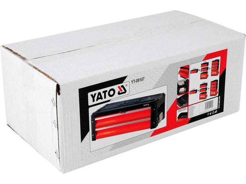 Yato YT-09107 TOOL BOX WITH 2 DRAWERS