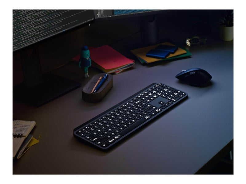 Logitech MX Keys for Business - UK - Tastaturen - Englisch - UK - Schwarz