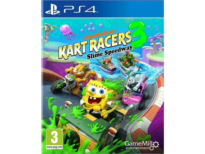 Nickelodeon Kart Racers 3: Slime Speedway - Sony PlayStation 4 - Rennspiel - PEGI 3
