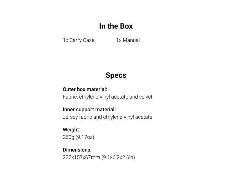 Insta360 X series Carry Case