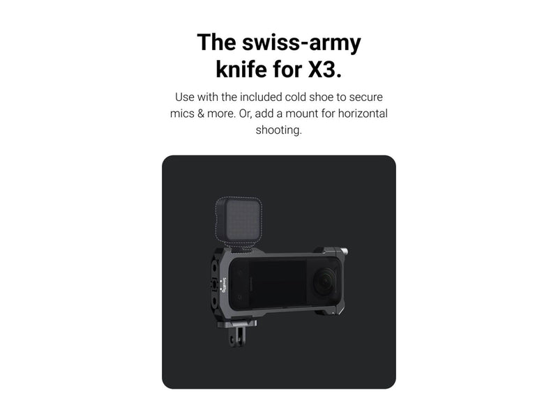 Insta360 X3 Utility Frame