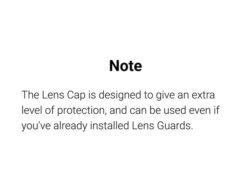 Insta360 X3 Lens Cover