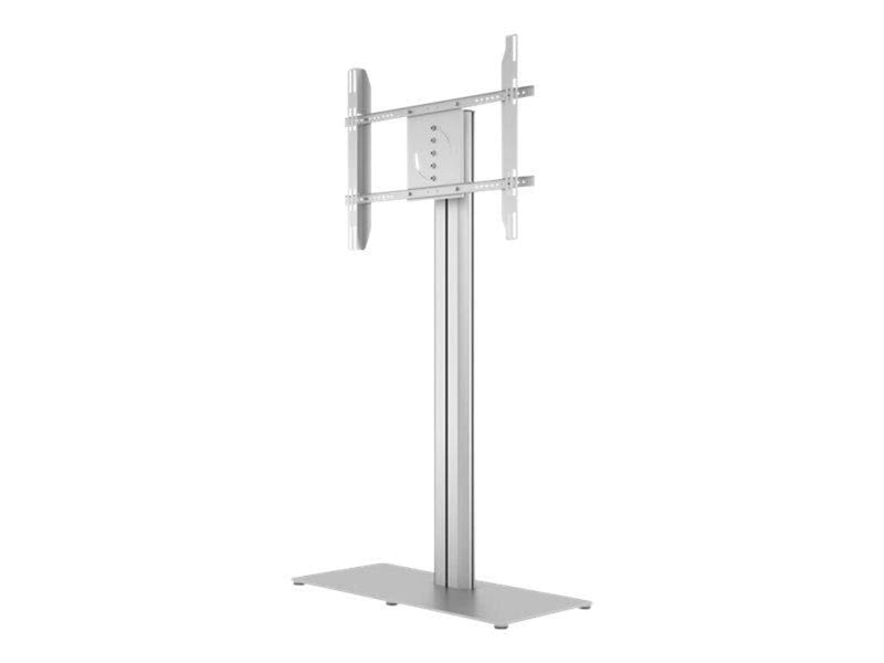 Multibrackets M Public Display Stand 145 HD Single Silver w. Floorbase 85" Up to 700 x 400 mm