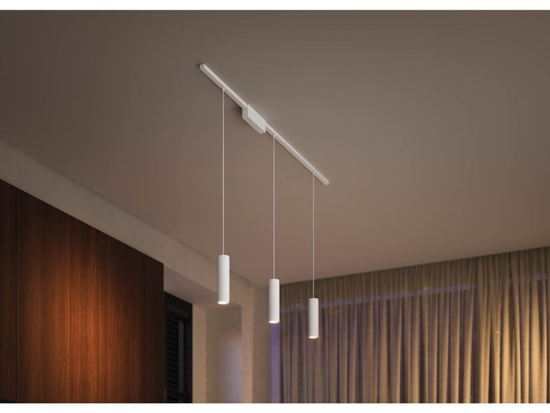Philips Hue Perifo Ceiling Pendant - 3 Cylinders - White
