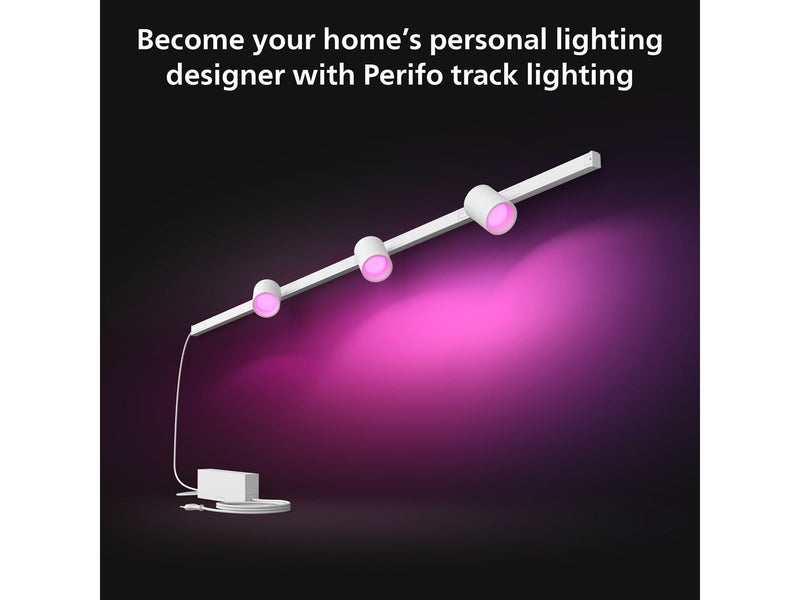 Philips Hue Perifo Wall Set - 3 Cylinder Spots - White