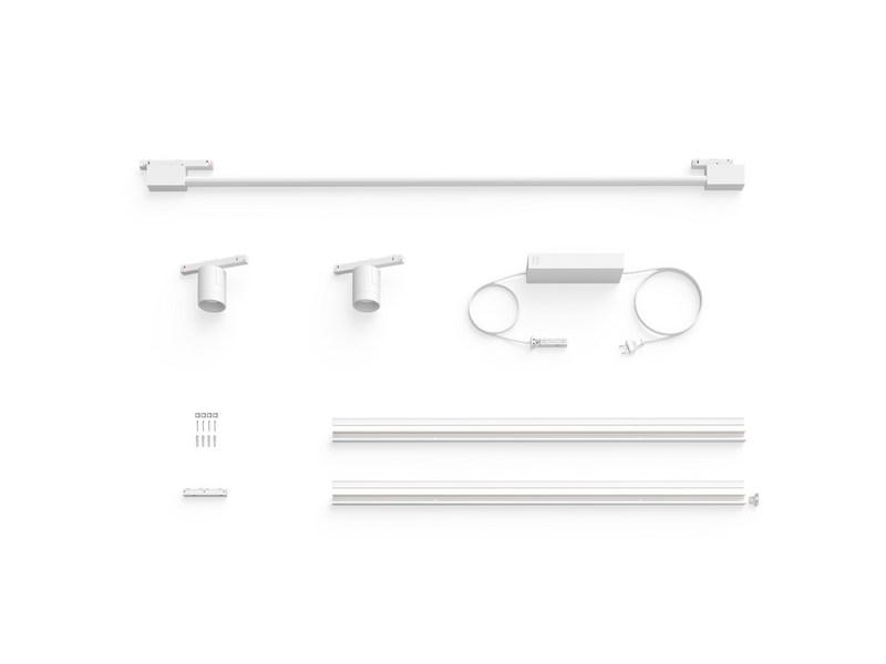 Philips Hue Perifo Wall Set - 2 Cylinder Spots + Light tube - White
