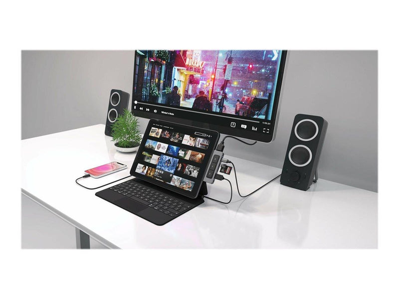 Hyper Drive Media 6-in-1 USB-C