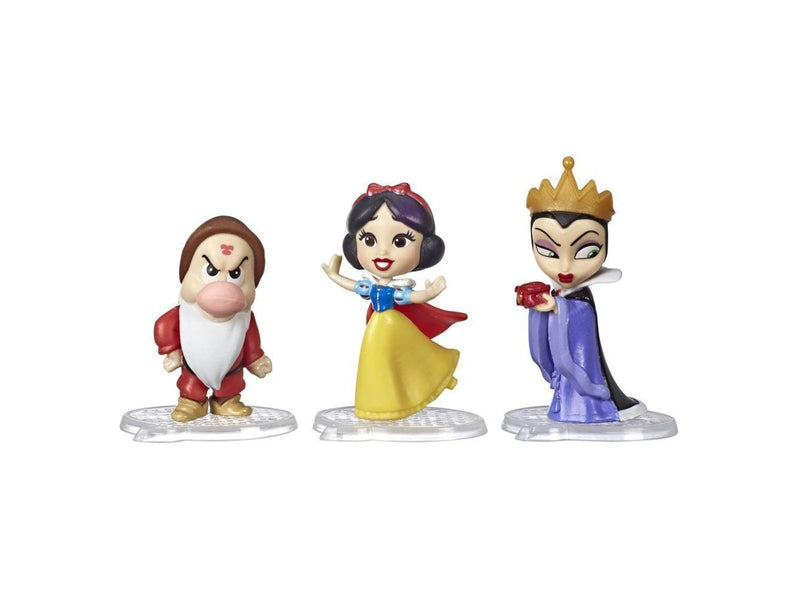 Hasbro Disney Princess Comics Dolls Snow White's Story Moments Number 1 Wish with Evil Queen and Grumpy 3-Pack 5 cm