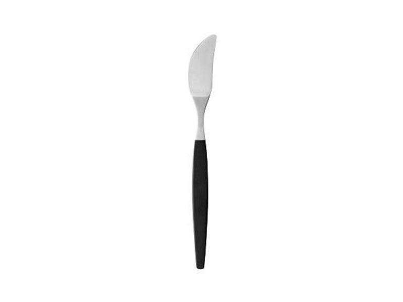 Gense Table knife Focus de Luxe 20 cm Black/Matte steel