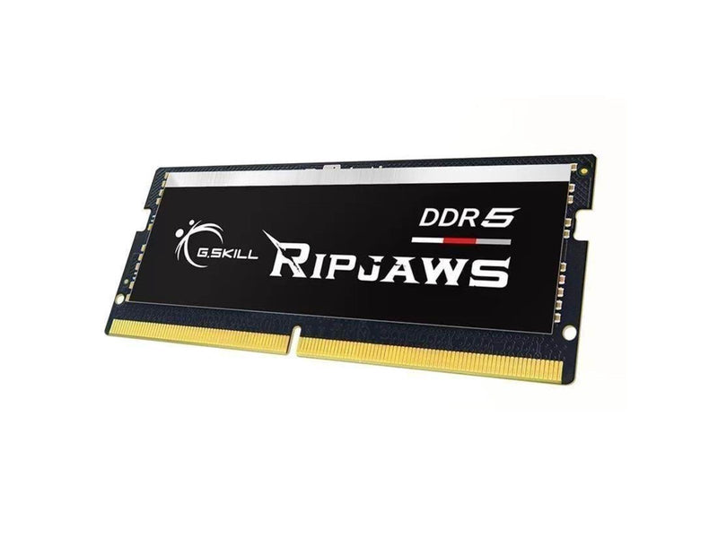 G.Skill Ripjaws SODIMM DDR5-4800 - 32GB - CL38 - Single Channel (1 pcs) - Intel XMP - Schwarz