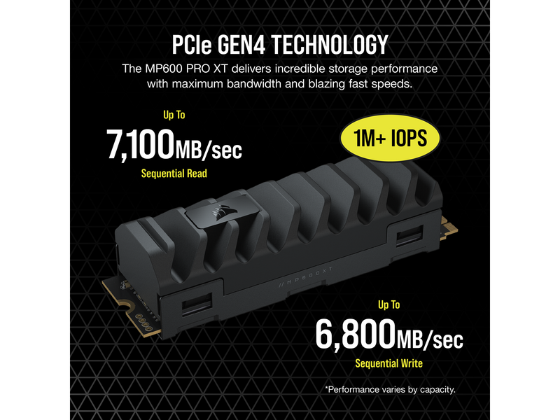 Corsair MP600 PRO XT PCIe 4.0 - 8TB