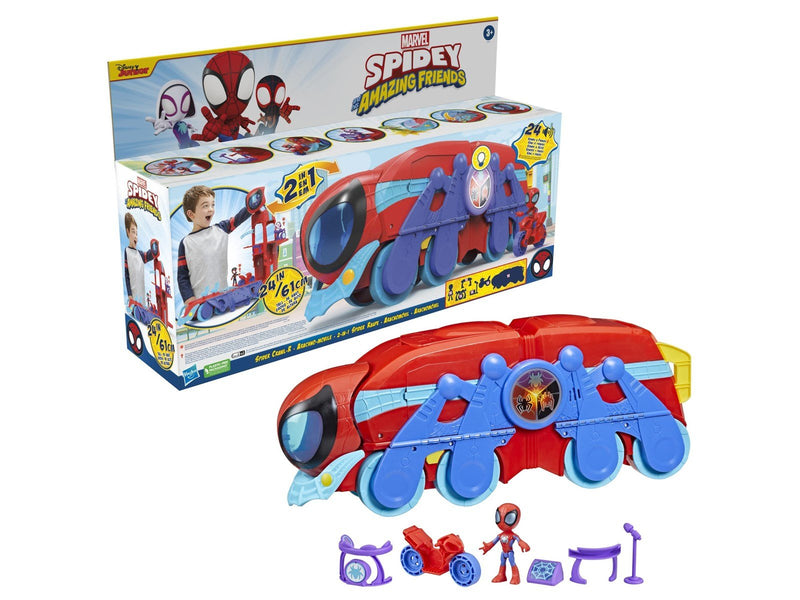 Marvel Spidey and His Amazing Friends 2-in-1 Spider Raupe