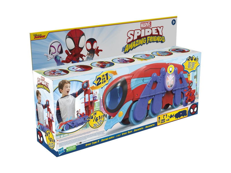 Marvel Spidey and His Amazing Friends 2-in-1 Spider Raupe