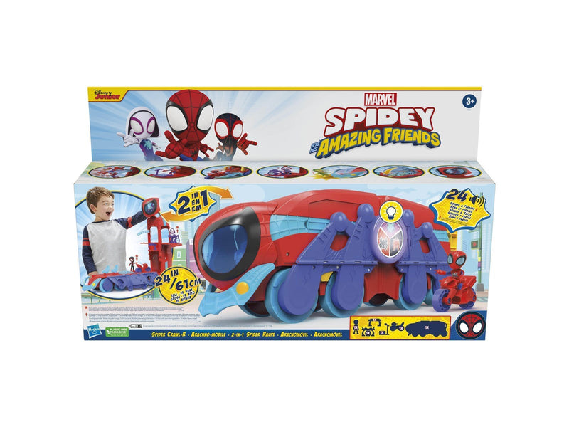 Marvel Spidey and His Amazing Friends 2-in-1 Spider Raupe