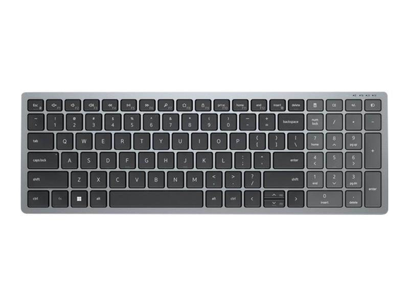 Dell KB740 - Tastaturen - Nordisch - Grau