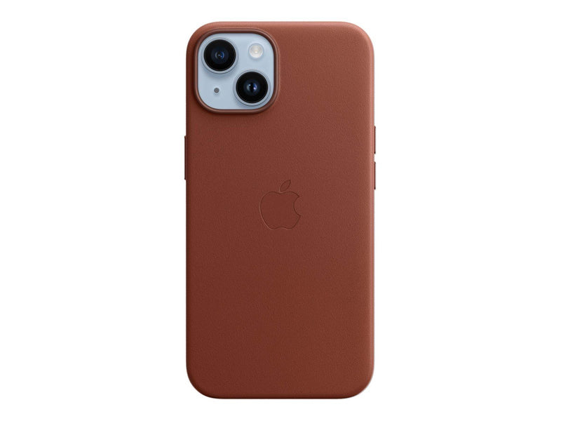 Apple iPhone 14 Leather Case with MagSafe - Umber