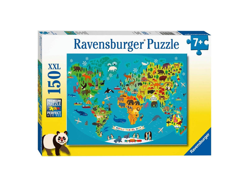 Ravensburger Animal World Map 150pcs