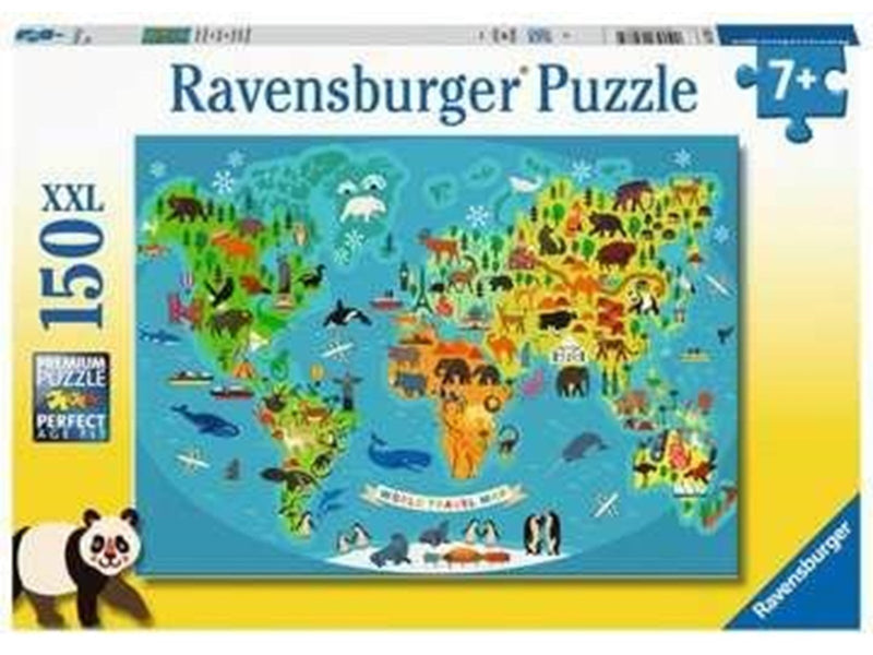 Ravensburger Animal World Map 150pcs