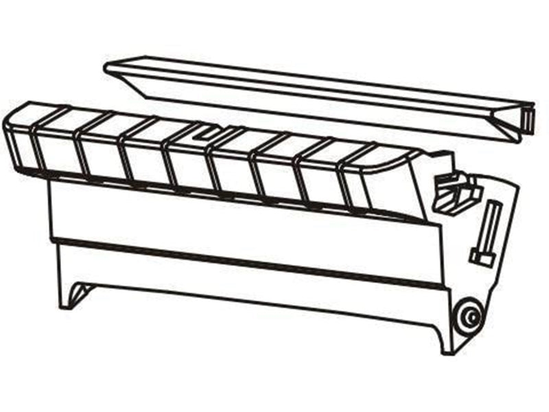 Zebra - front bezel dispenser