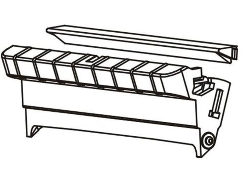 Zebra - front bezel dispenser
