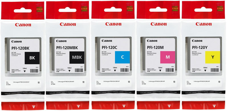 Canon Original PFI-120 Druckerpatronen - 5er Multipack