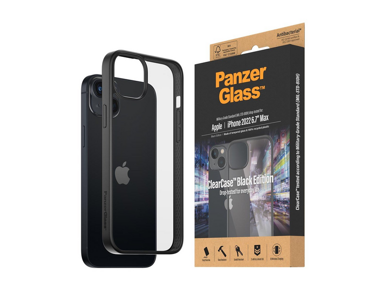 PanzerGlass ClearCase Apple iPhone 14 Plus | Black