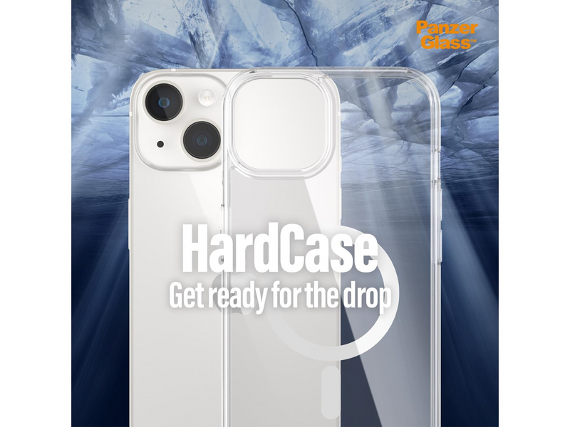 PanzerGlass HardCase MagSafe Compatible Apple iPhone 14 | 13 | Clear