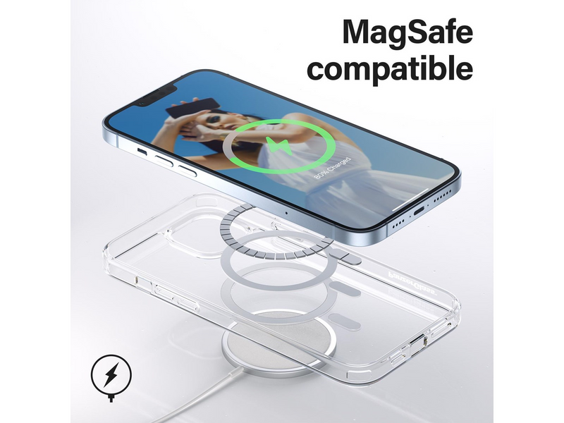 PanzerGlass HardCase MagSafe Compatible Apple iPhone 14 Plus | Clear