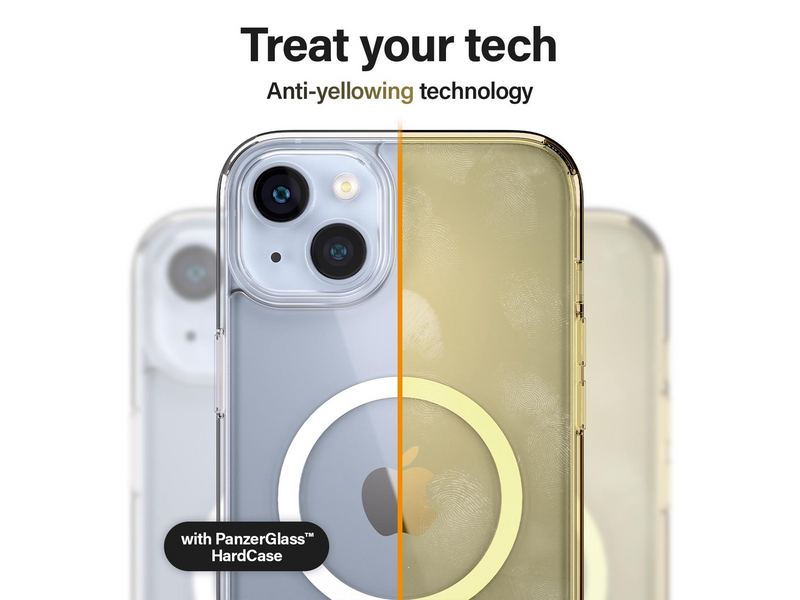 PanzerGlass HardCase MagSafe Compatible Apple iPhone 14 Plus | Clear