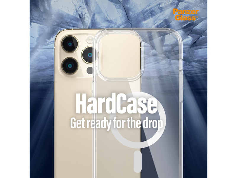 PanzerGlass HardCase MagSafe Compatible Apple iPhone 14 Pro Max | Clear