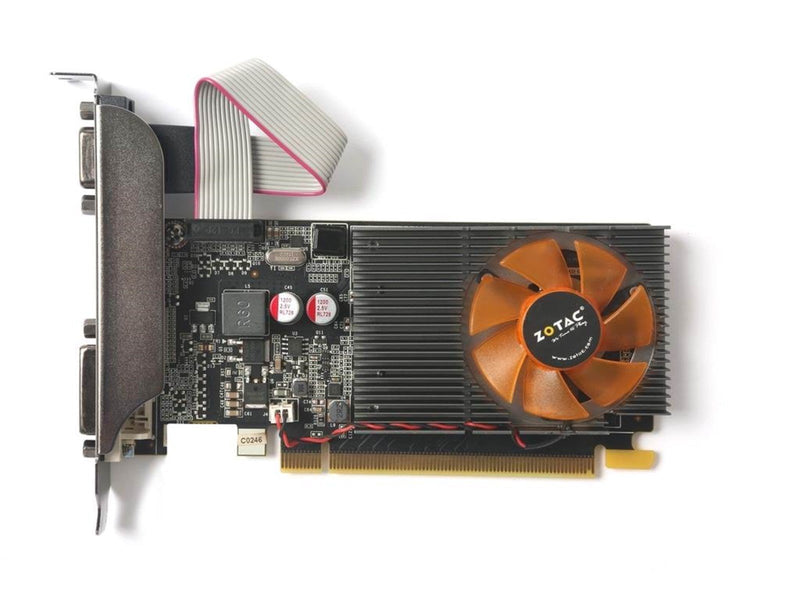 ZOTAC GeForce GT 710 Low Profile - 2GB GDDR3 RAM - Grafikkarte